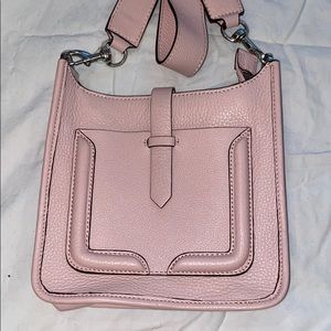 Pink Rebecca Minkoff crossbody bag